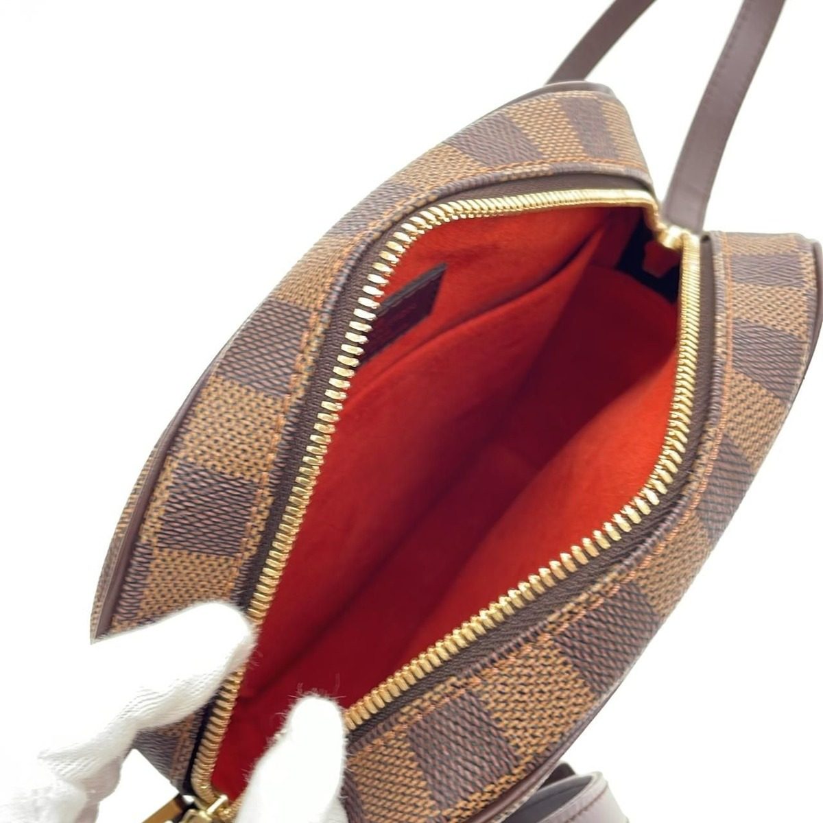 Louis Vuitton Damier Ipanema PM Shoulder Bag — view 8
