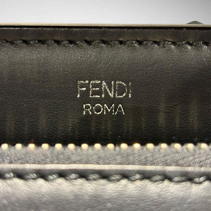 Fendi Dotcom Flower 2wayleather Bag Women Black -