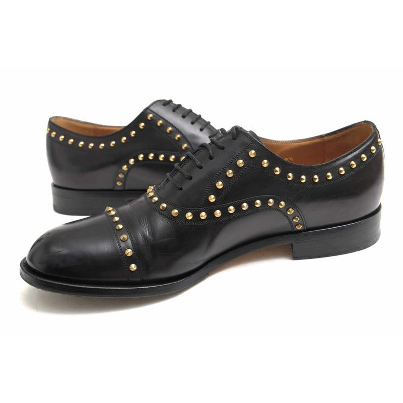 Gucci Shoes Business Men Leather Black Betis — view 3