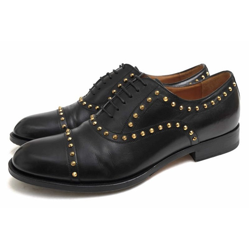 Gucci Shoes Business Men Leather Black Betis