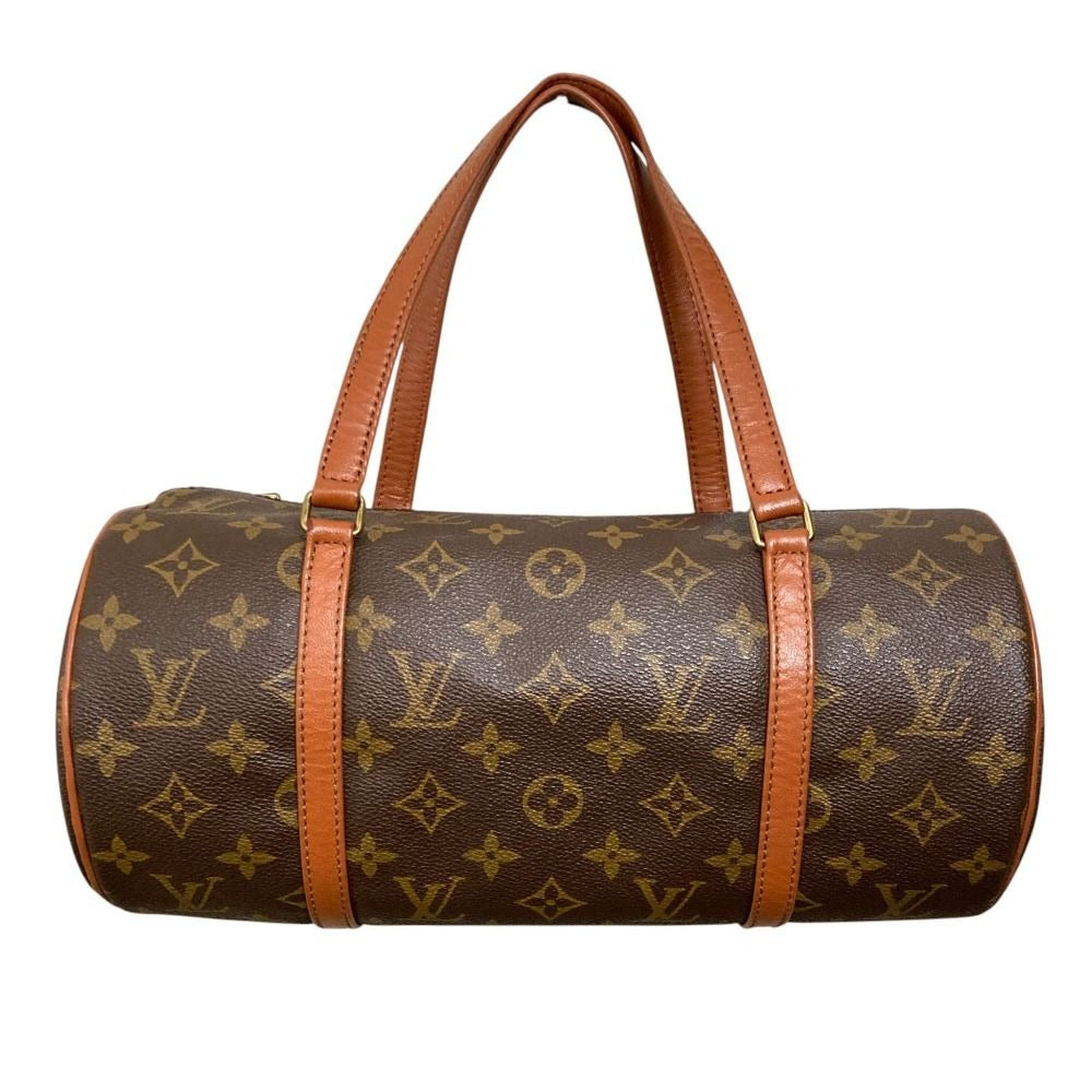 Louis Vuitton Papillon 30 GM Monogram Roll Boston Bag Brown