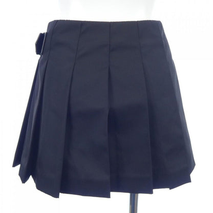 Prada Triangle Logo Skirt — view 2