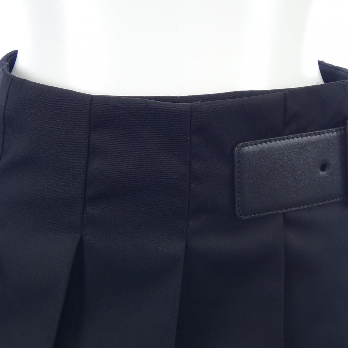 Prada Triangle Logo Skirt — view 5