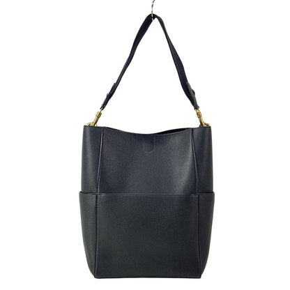 Celine Shoulder Bag Sangle Medium Black