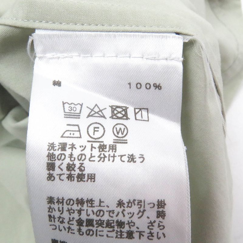 Hermes 23SS 100% Cotton Patch Pocket Crew Neck Sleeveless Cut & Sewn Pullover