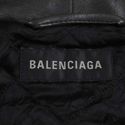 Balenciaga 22aw Taxi Blouson Taxi Leather Blouson 719225 Tls01 Brown 46