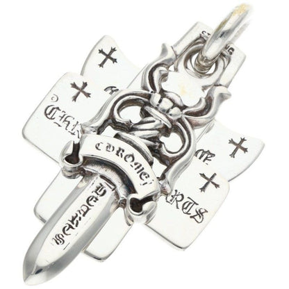 Chrome Hearts Pendant Silver Necklace