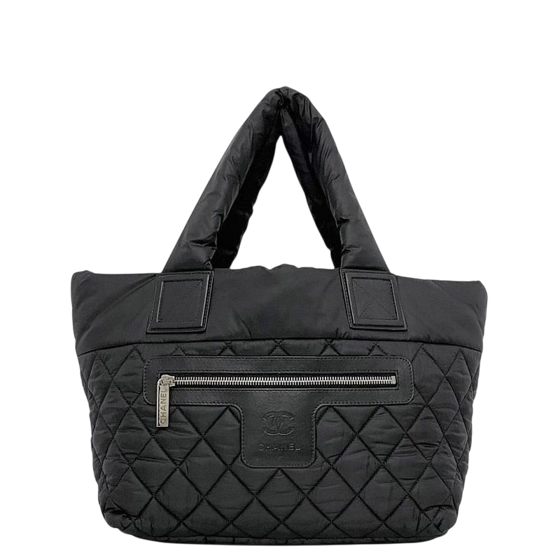 Chanel Tote Bag Coco Cocoon PM Black A48610 Excellent Condition