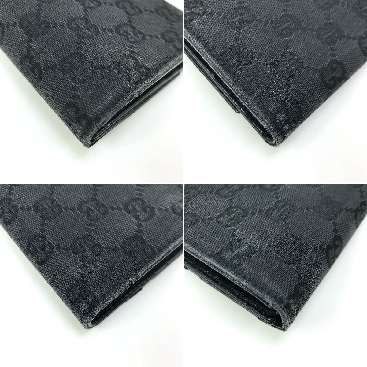 Gucci Trifold Wallet 138034 Black