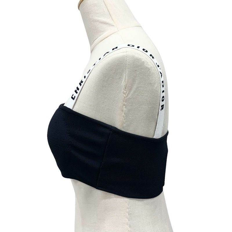 Christian Dior Top Black White Bra