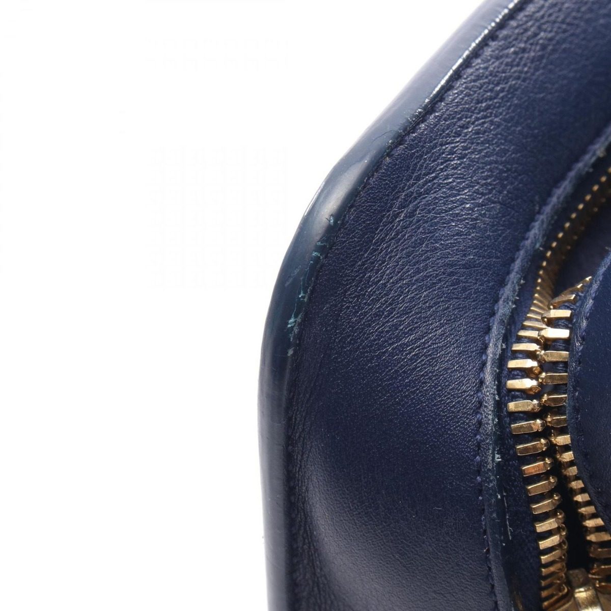 Saint Laurent Paris Handbag Cabas Small 2-Way Navy Leather — view 5