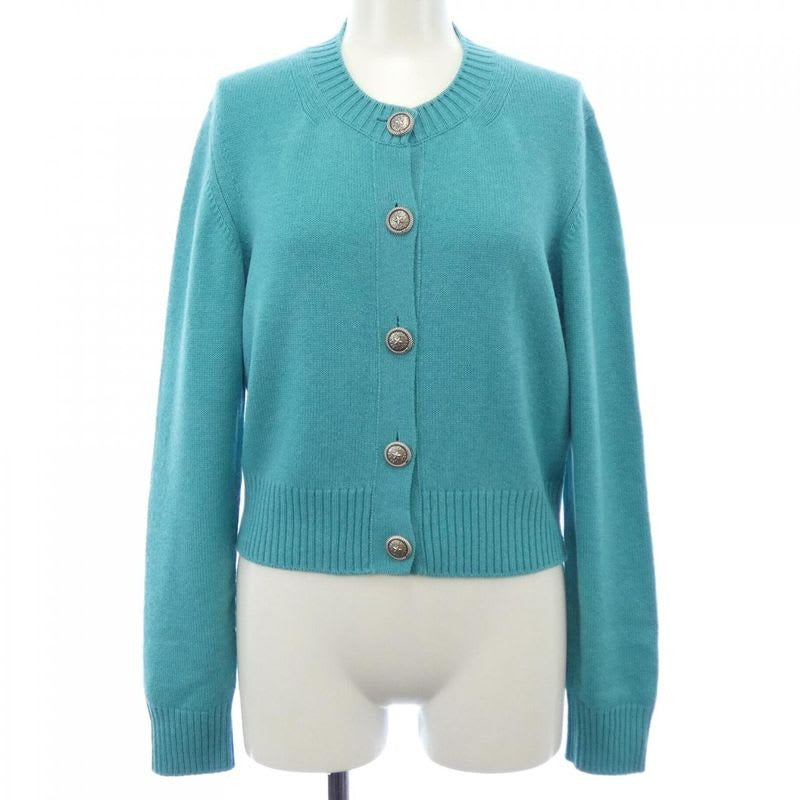 Chanel Size 40 Blue Cardigan