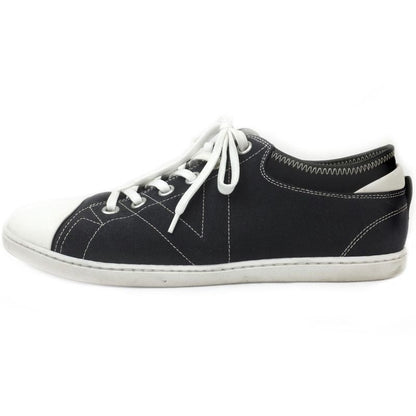 Louis Vuitton Low Cut Sneakers Navy Size 7 White