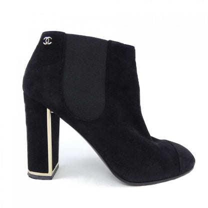 Chanel Size 38.5 Black Boots