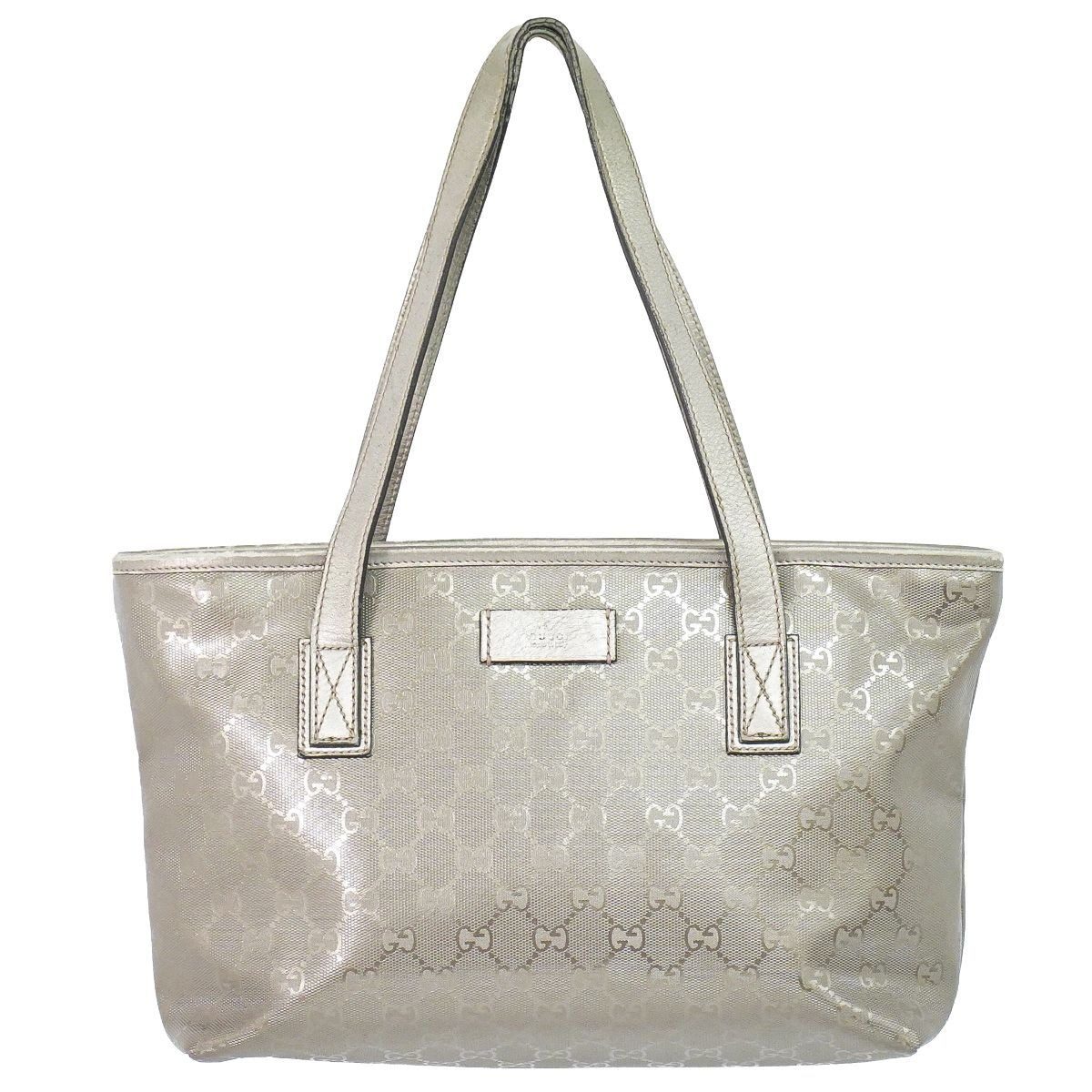 Gucci GG Supreme Tote Champagne Gold