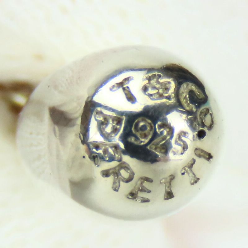 Tiffany & Co Earrings Tia Dos Rop Hook Earrings Silver 925 Approx 3.7g Silver