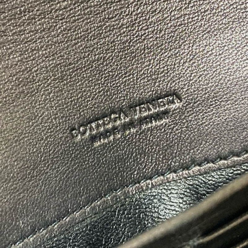 Bottega Veneta Intrecciato Dark Brown Dove Leather Long Wallet