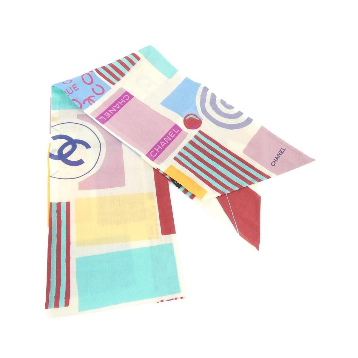 Chanel Scarf Scarves Multicolor