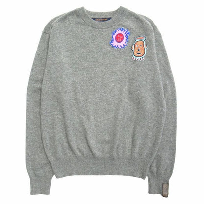 Louis Vuitton Face Patch Cashmere Knit Sweater Collaboration Yayoi Kusama
