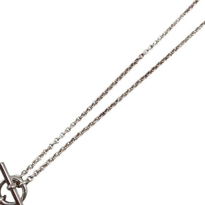 Hermes Necklace Amulet H Ex Libris Cloussel Serie Pendant Ag925 Silver Hermes