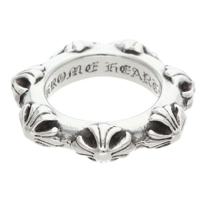 Chrome Hearts Cross Band Silver Ring