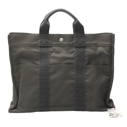 Hermes Tote MM Bag Yale Line Gray