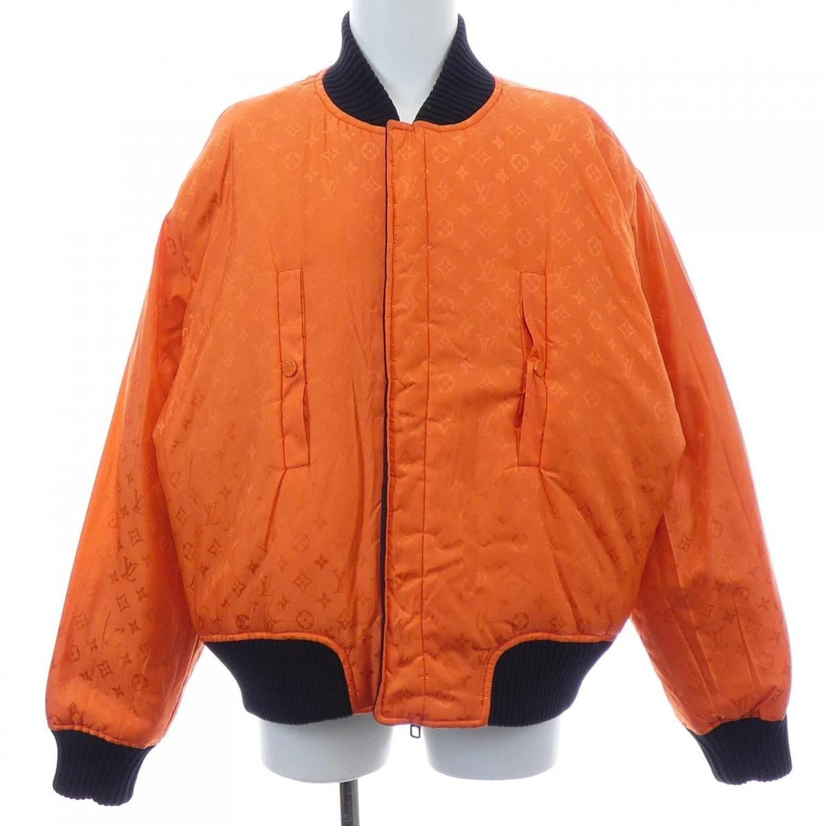 Louis Vuitton Reversible Bomber Jacket Hlb05 Wine Blouson — view 7
