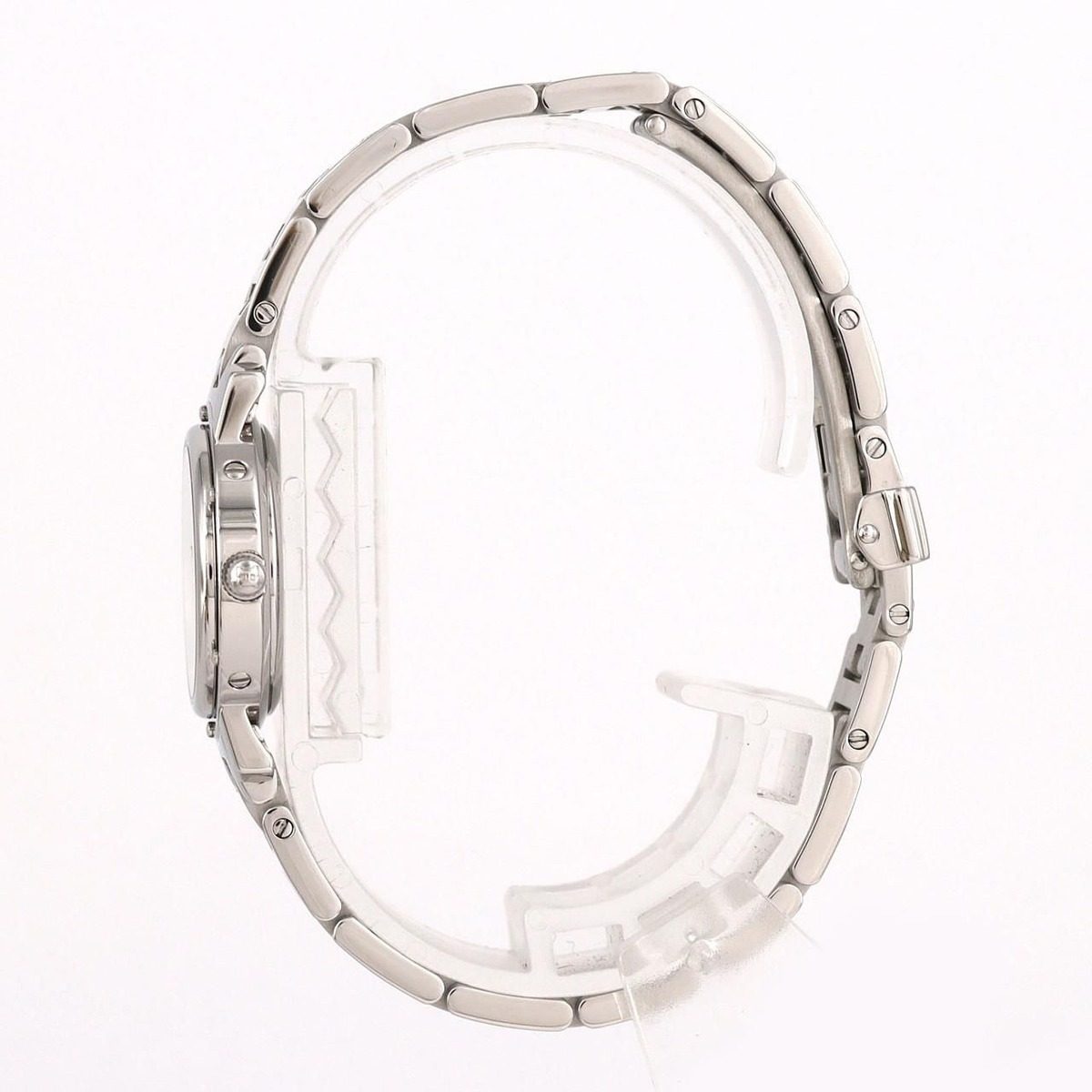 Hermes SS Quartz Watch Black — view 3