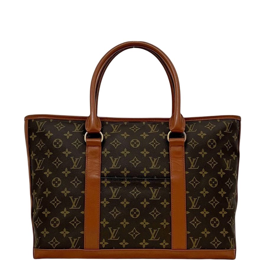 Louis Vuitton Tote Weekend PM Brown Monogram Canvas