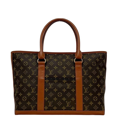 Louis Vuitton Tote Weekend PM Brown Monogram Canvas