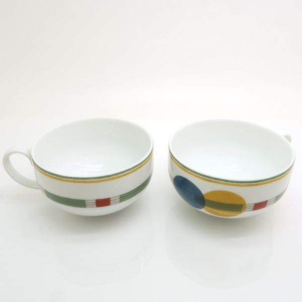 Hermes Saut Hermes Tea Cup & Saucer Set Of 2 Pair Box Hermes Saut Hermes C&S