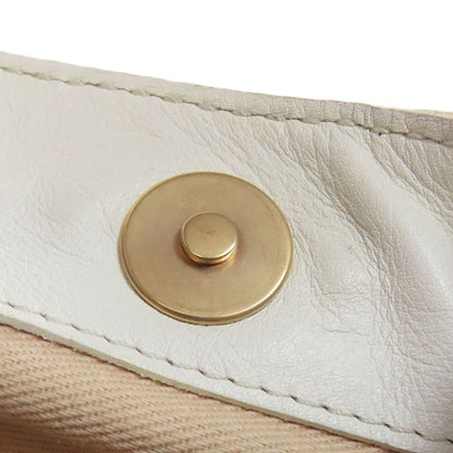 Chanel Coco Mark Gold Hardware Handbag Canvas Calf Women