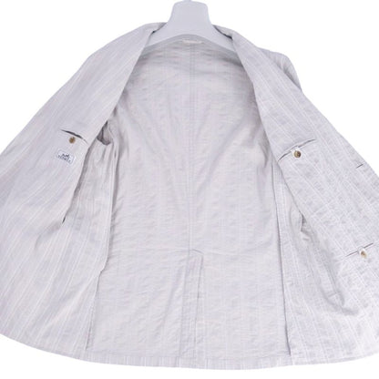 Hermes Jacket 21SS Tailored Stripe Sheer