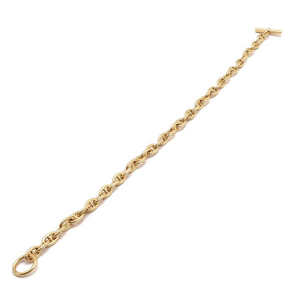 Hermes Chaine D'ancre PM Necklace 43 Frames Au750 Pink Gold PG Chain