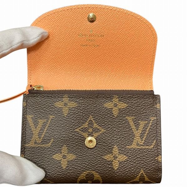 Louis Vuitton Monogram Portmonnais Rosali M83581 Compact Wallet Coin Case Women