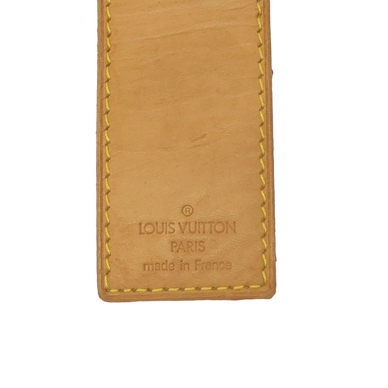 Louis Vuitton Marque Page Cadeau Monogram Bookmarker M99196 White and Camel