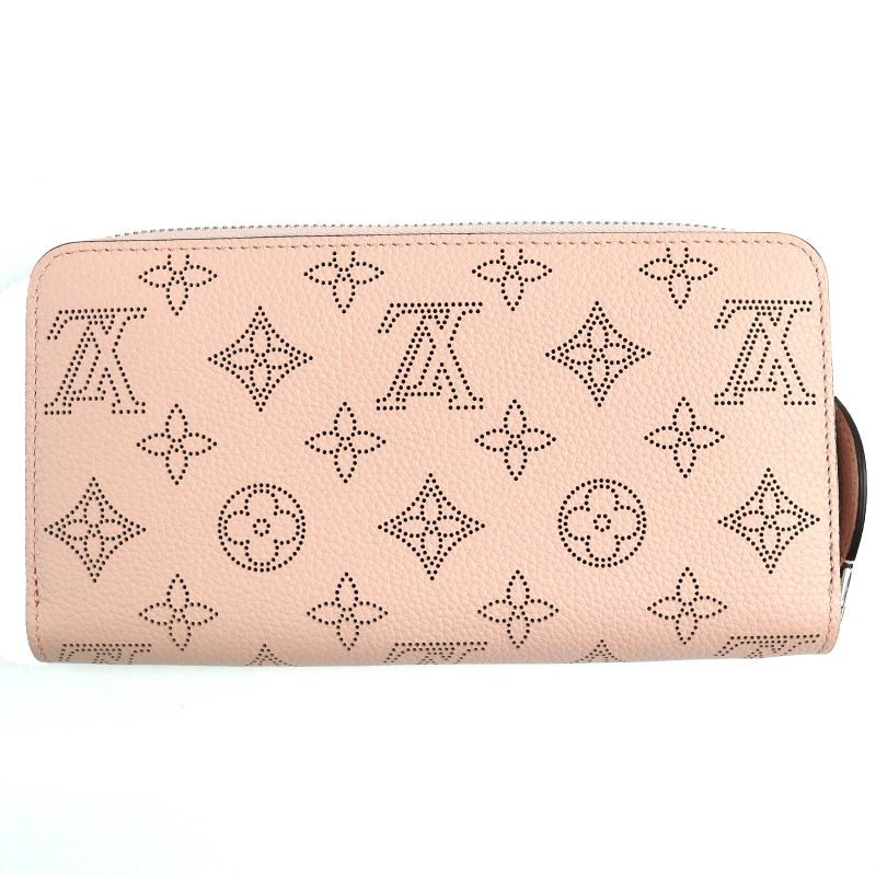 Louis Vuitton M61868 Mahina Monogram Zippy Wallet Long Wallet Magnolia Storage