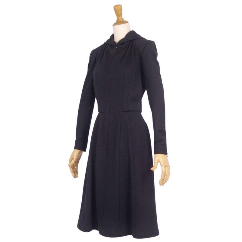 Vintage Hermes Dress Hooded Lo