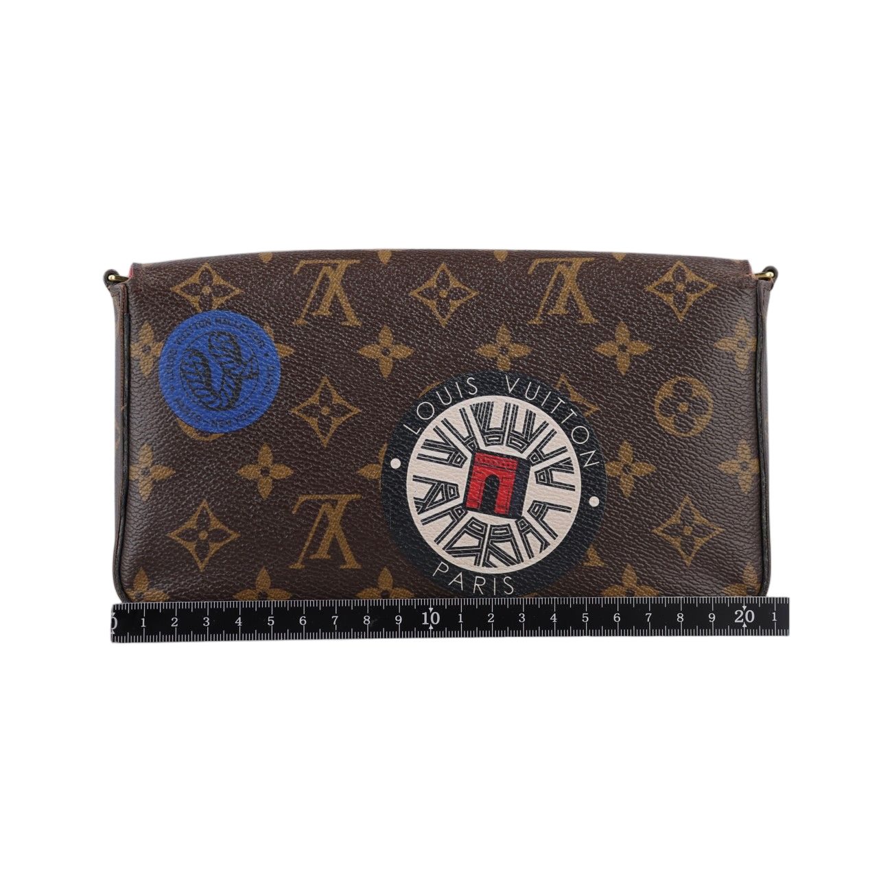 Louis Vuitton Felicity Pochette Monogram Brown Multicolor Canvas Pouch — view 2