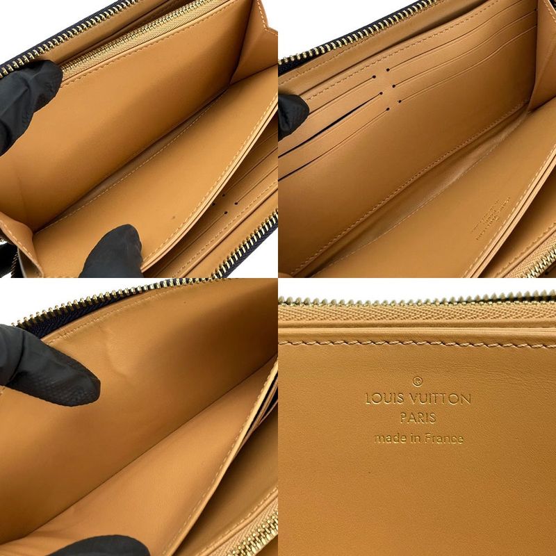 Louis Vuitton Round Zipper Long Wallet Zippig Wallet Monogram Jacquard Since