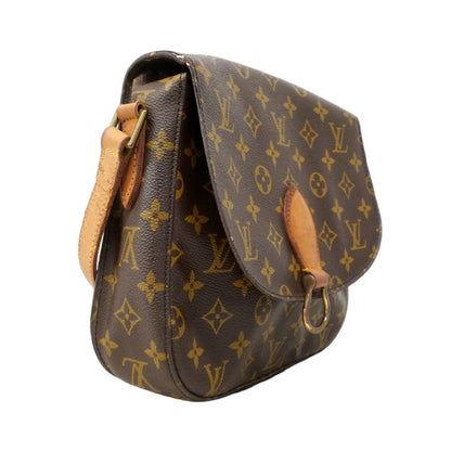 Louis Vuitton Shoulder Bag Monogram Saint Cloud GM Brown — view 2