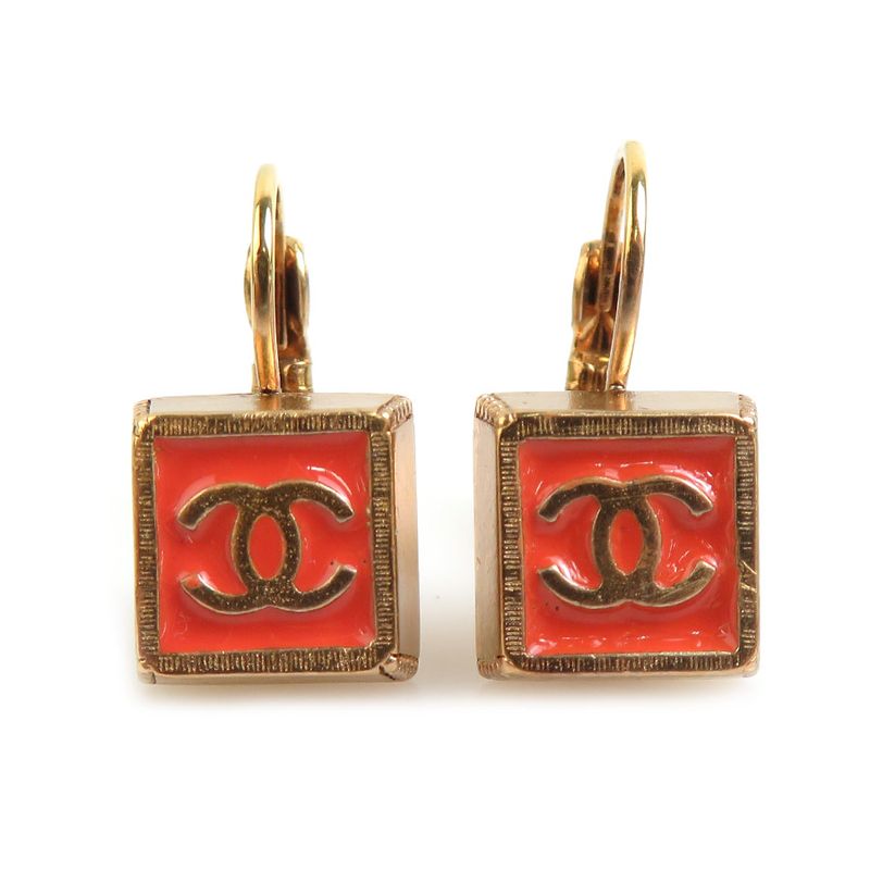 Chanel Earrings Coco Mark