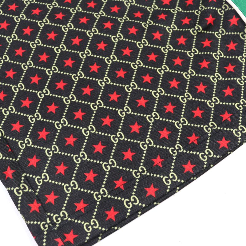 Gucci 575736 GG Star Sherry Line Shorts With Drawstring Rings Multicolor S Made