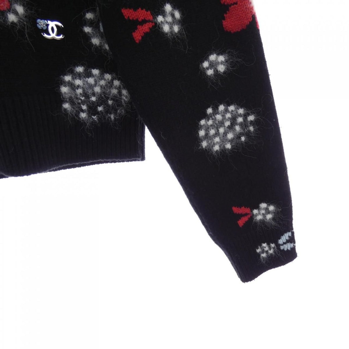 Chanel Knit Cashmere Black — view 7