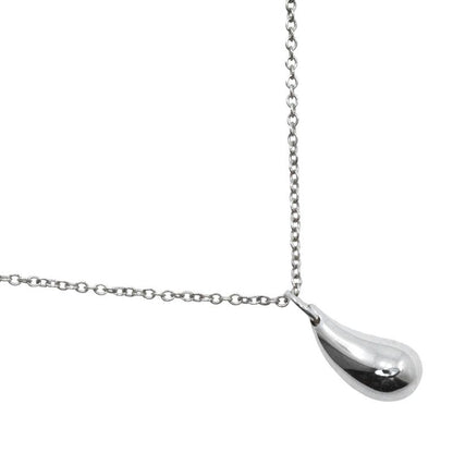 Tiffany & Co Teardrop Elsa Peretti 925 Silver Ladies 3.0g Necklace