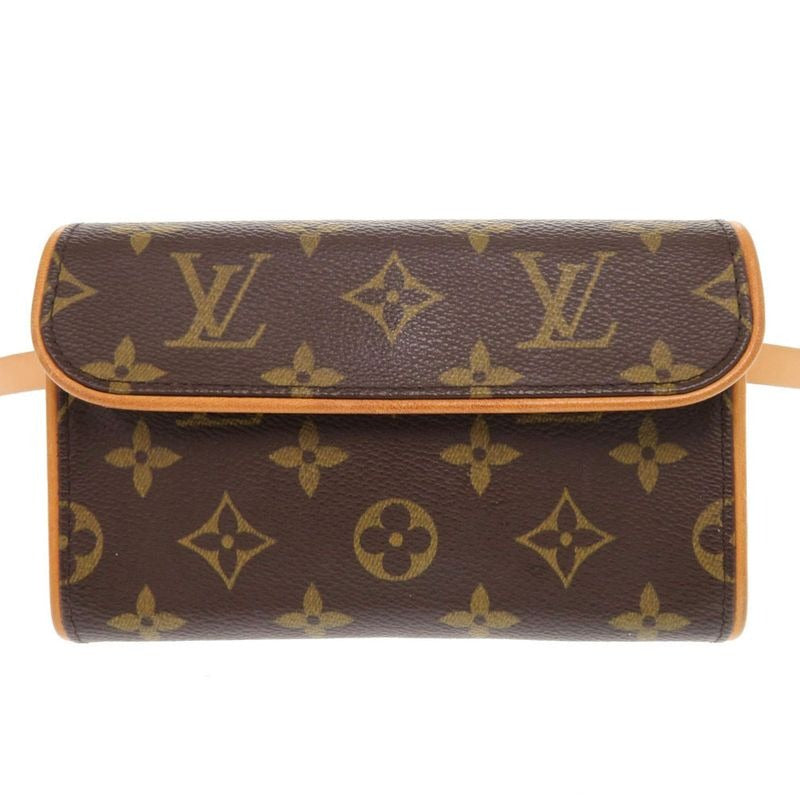 Louis Vuitton Pochette Florentine Monogram Brown Waist Bag 0736