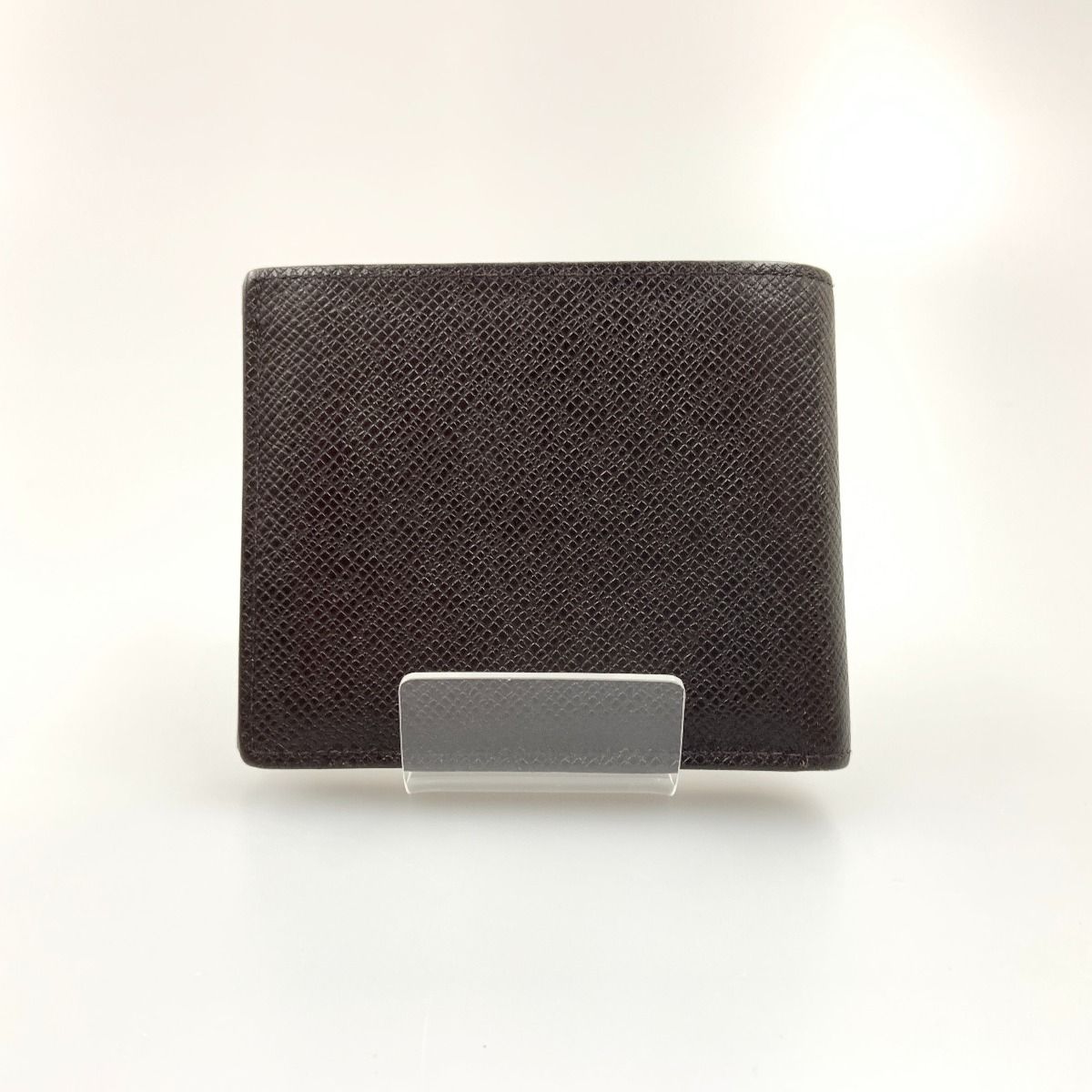 Louis Vuitton Taiga Portefeuille Amerigo Nm Bifold Short Wallet M62045 Brown