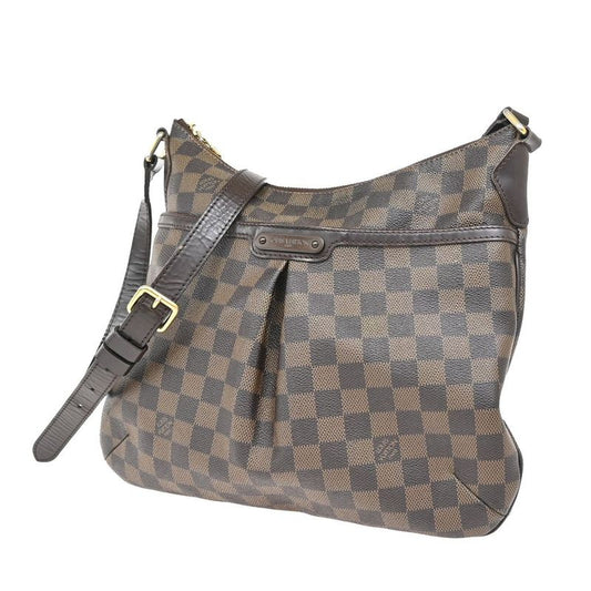 Louis Vuitton Shoulder Bag Bloomsbury PM Damier Leather Brown N42251 16kb047