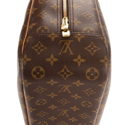 Louis Vuitton Deauville Brown Monogram Canvas Handbag — view 7