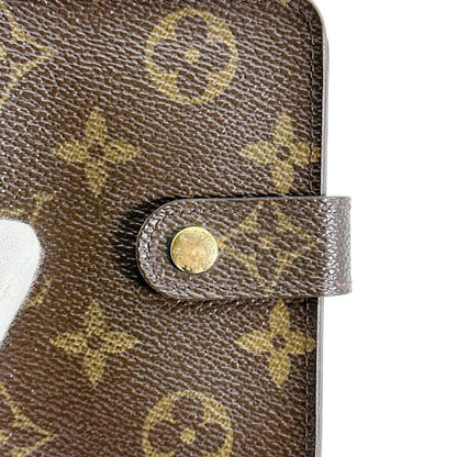 Louis Vuitton M61667 Monogram Compact Zipped Wallet With Zipper Pocket For